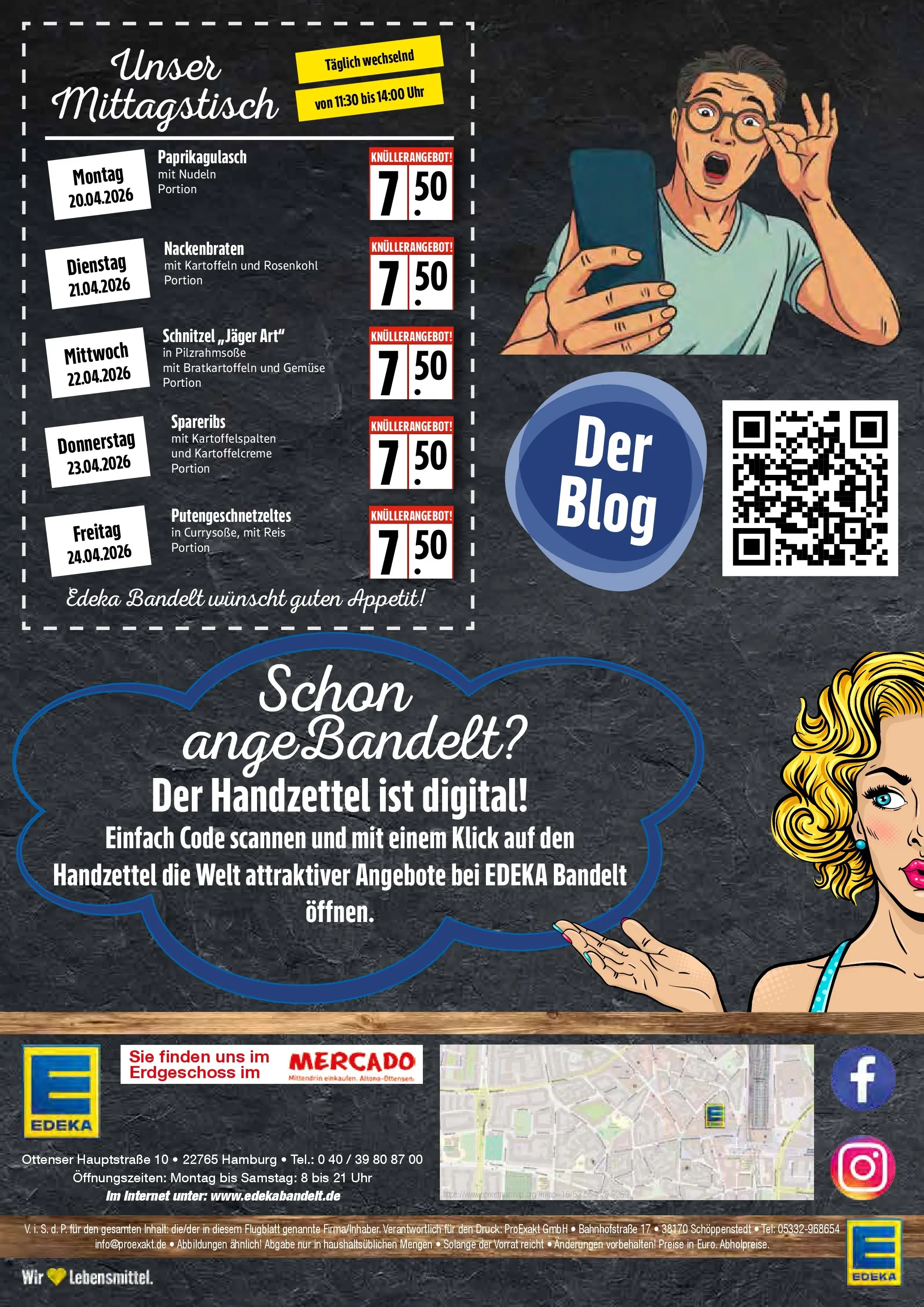 Edeka prospekt Hamburg	 (ab 20.04.2026) » Angebote Online | Seite: 8 | Produkte: Schnitzel, Reis, Nudeln, Uhr