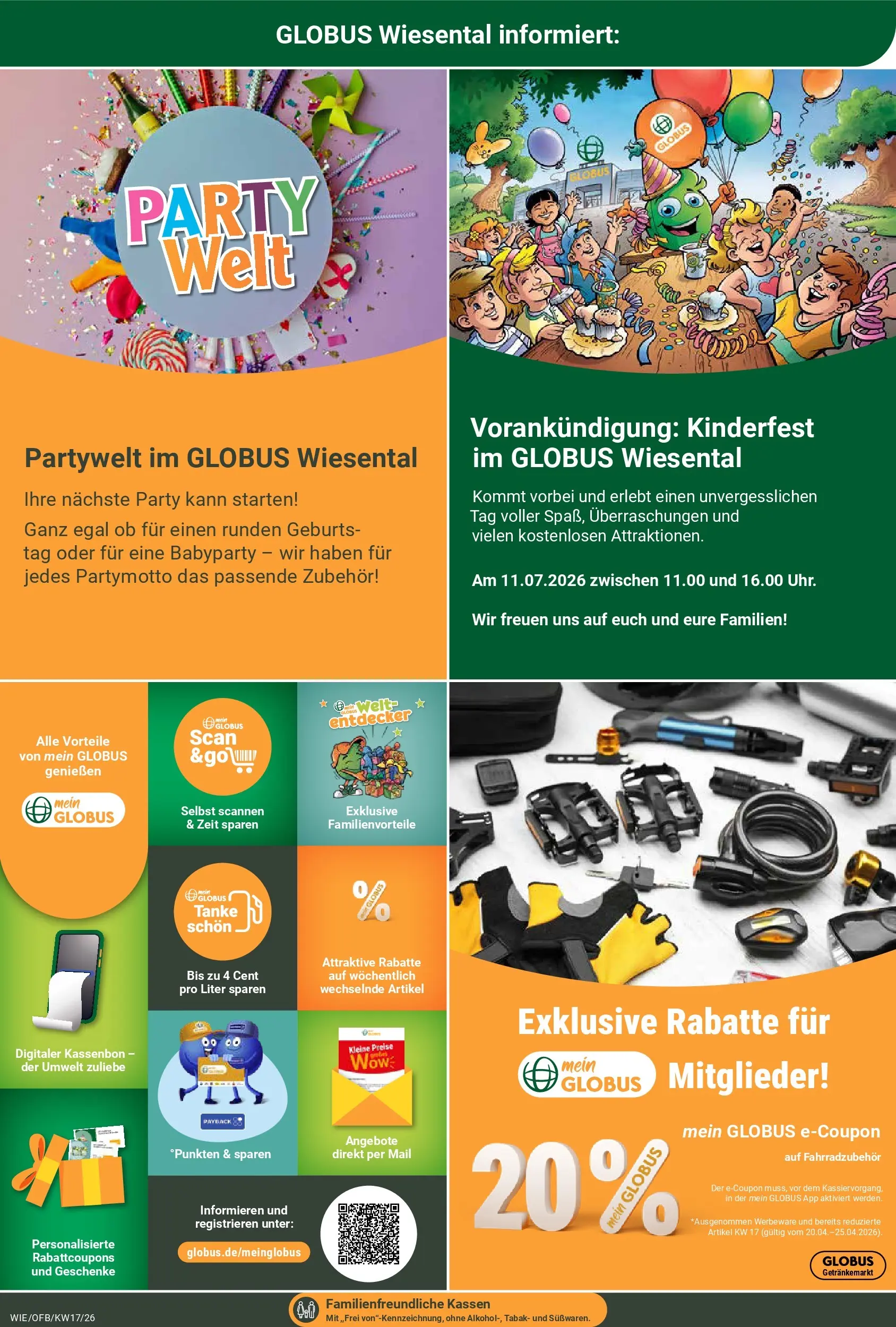 Globus Prospekt Waghäusel	 (ab 20.04.2026) » Angebote online | Seite: 26