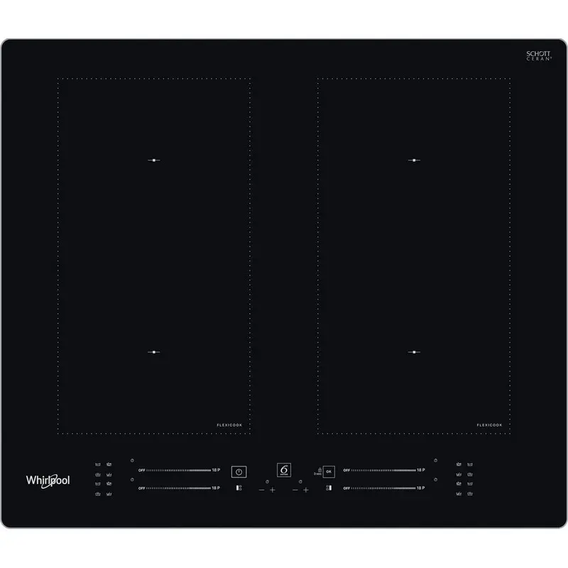 Вграден керамичен плот Whirlpool WL S8560 AL , Индукционен