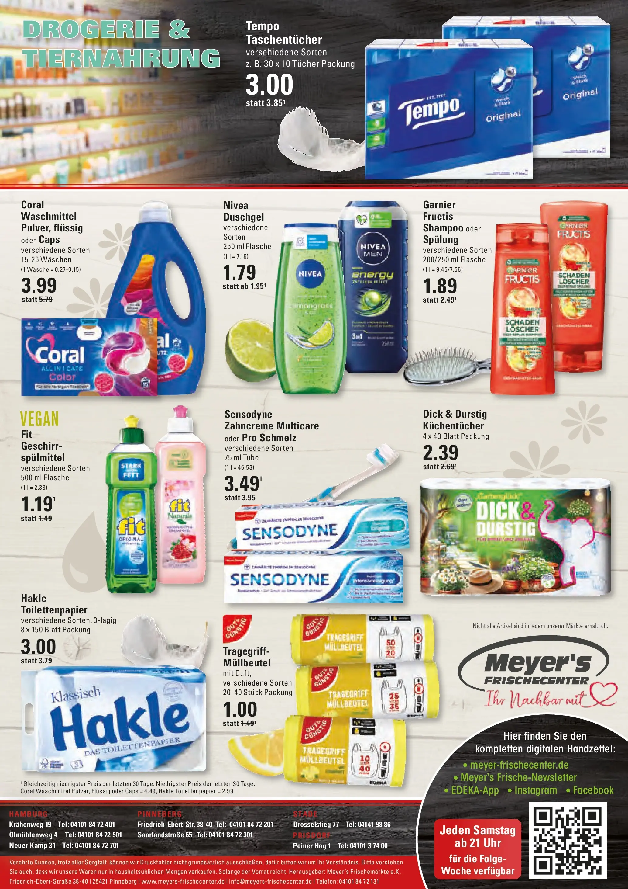 Edeka prospekt Hamburg	 (ab 20.04.2026) » Angebote Online | Seite: 16 | Produkte: Spülung, Duschgel, Shower Gel, Telefon