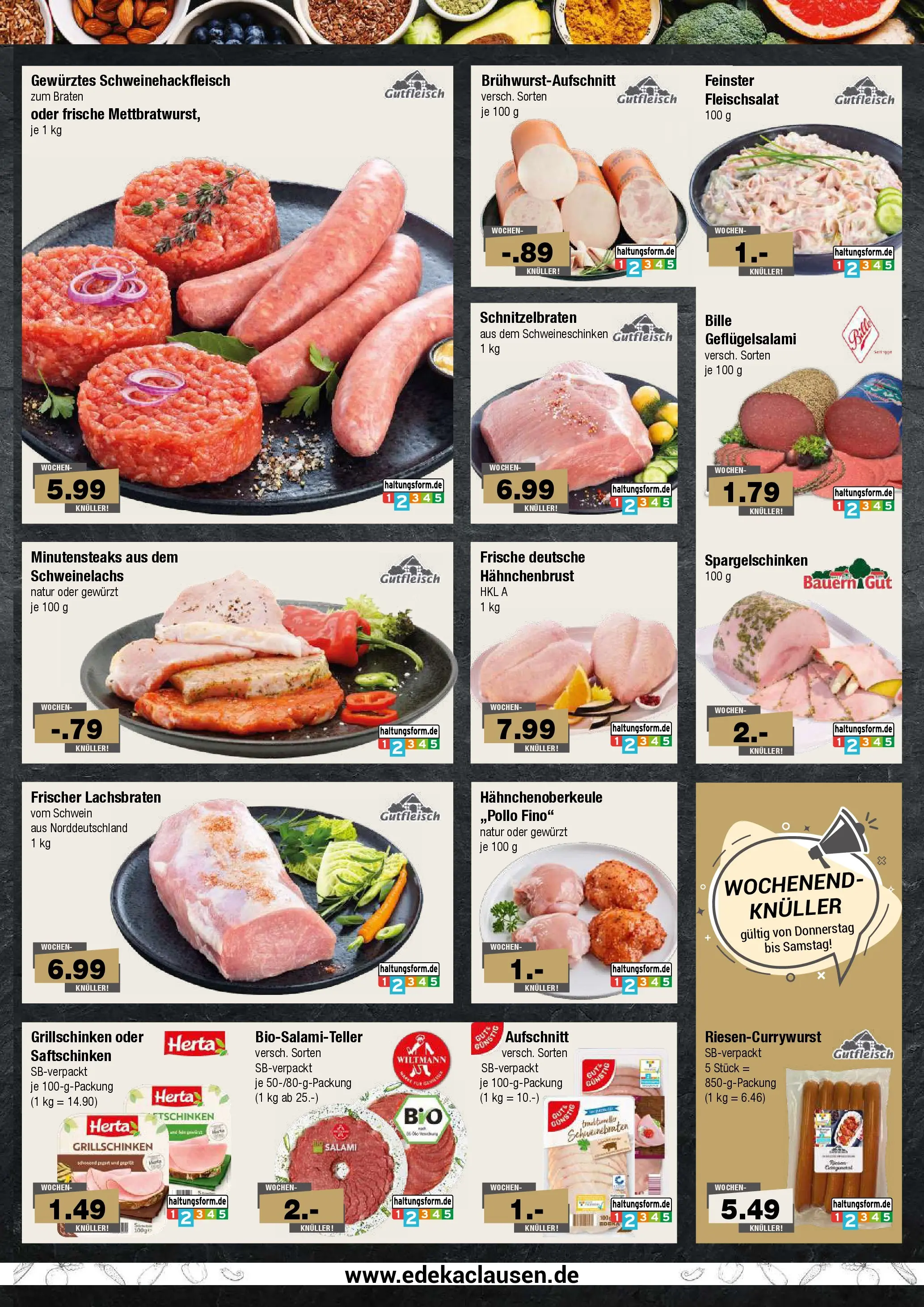 Edeka prospekt Hamburg	 (ab 20.04.2026) » Angebote Online | Seite: 3 | Produkte: Salami, Steak, Hahnchenbrust
