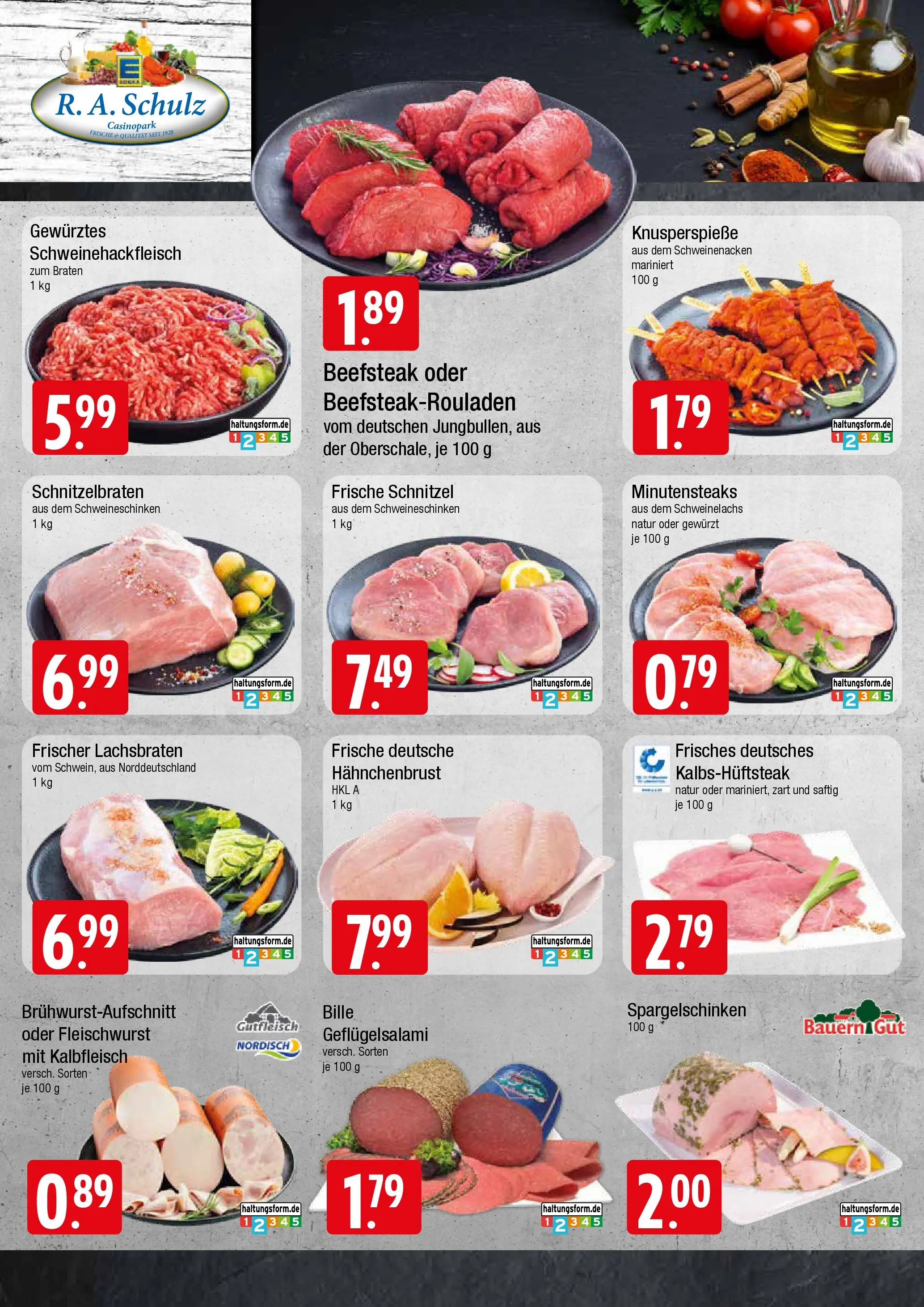 Edeka prospekt Wentorf	 (ab 20.04.2026) » Angebote Online | Seite: 2 | Produkte: Schweinenacken, Schnitzel, Salami, Steak