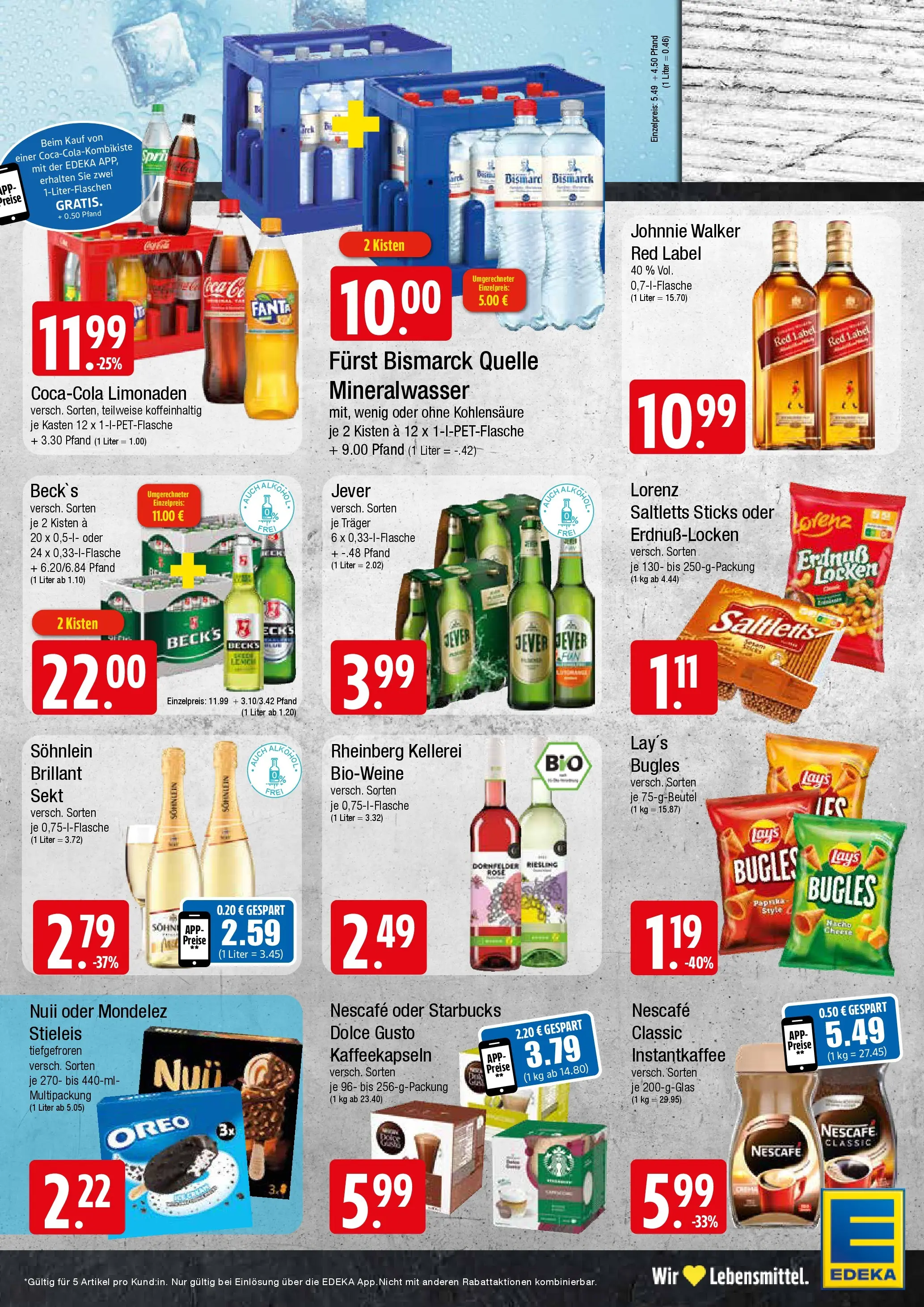 Edeka prospekt Wentorf	 (ab 20.04.2026) » Angebote Online | Seite: 7 | Produkte: Sekt, Jever, Dolce gusto, Johnnie walker
