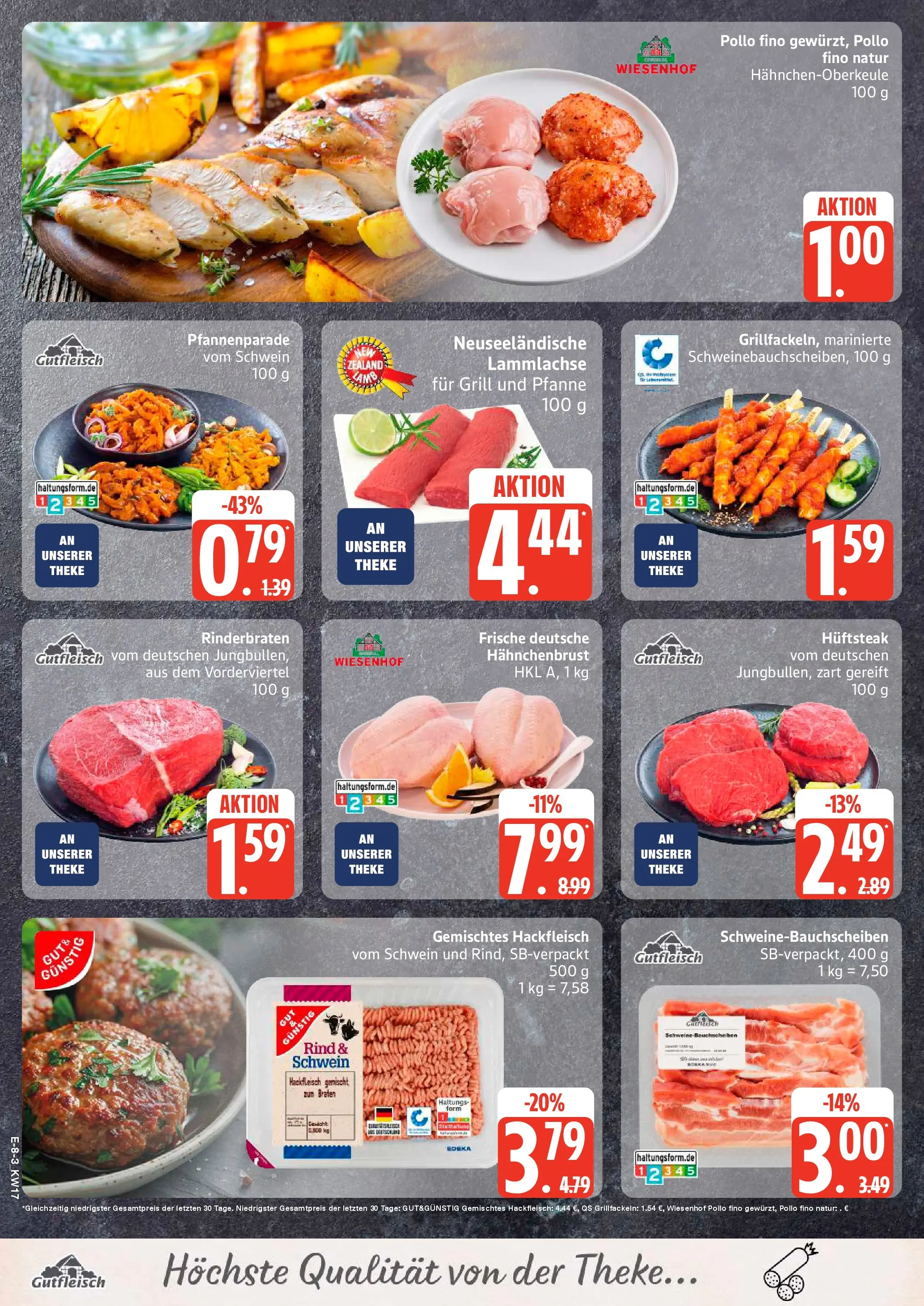 Edeka prospekt Bad Schwartau	 (ab 20.04.2026) » Angebote Online | Seite: 11 | Produkte: Rinderbraten, Grill, Theke, Hahnchenbrust