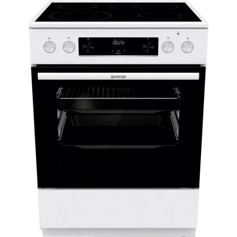 Готварска печка (ток) Gorenje GECS6C70WPA , Бял , Керамични