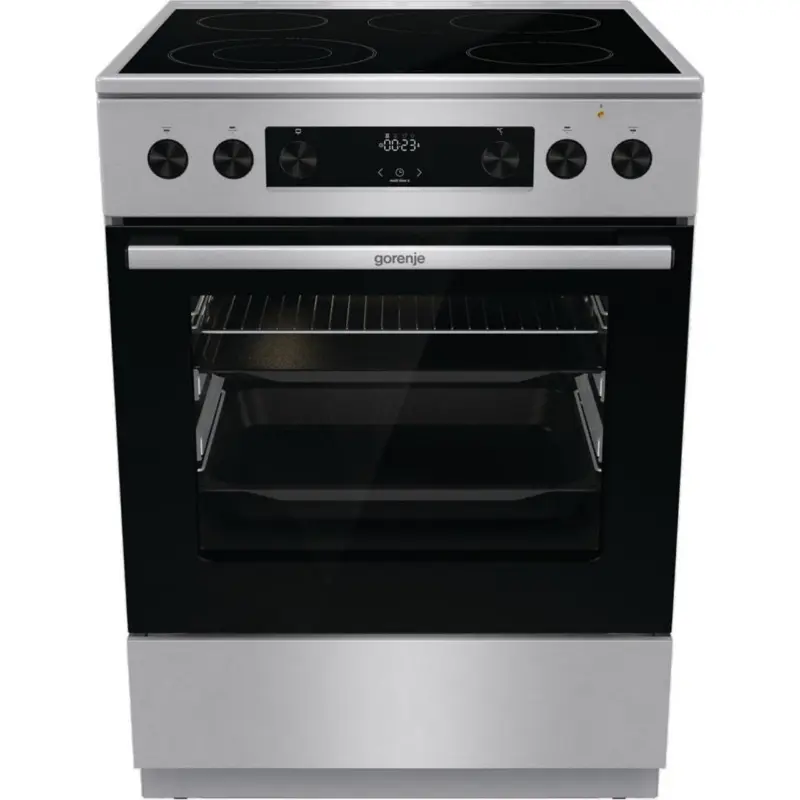 Готварска печка (ток) Gorenje GECS6C70XPA , INOX , Керамични