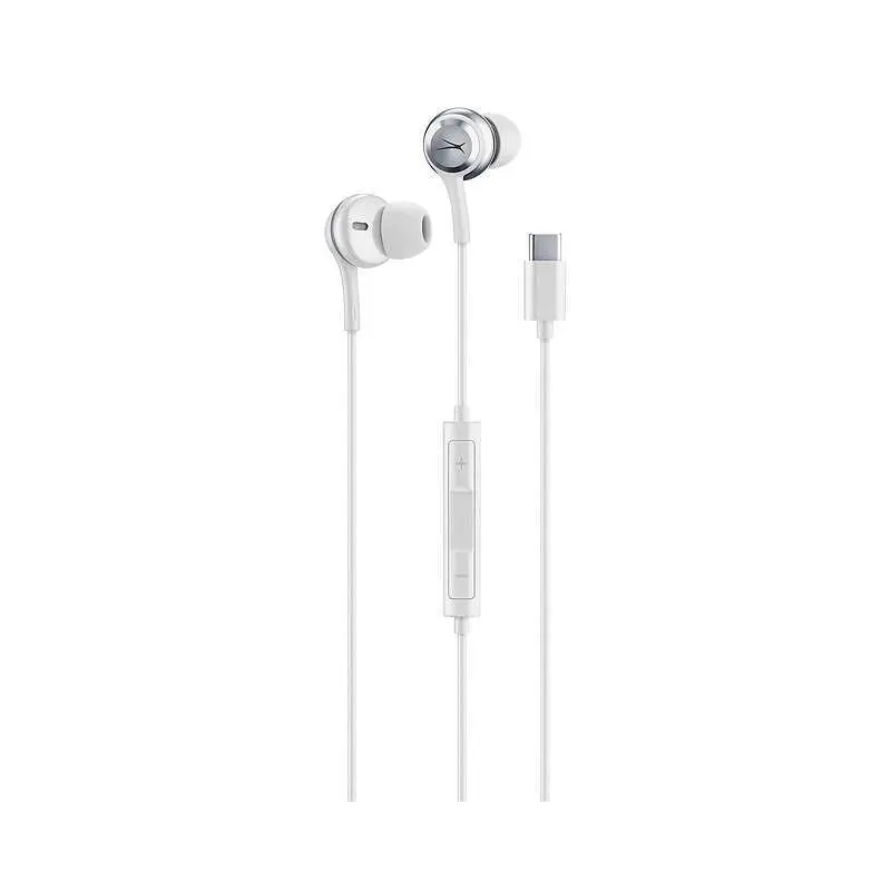 Слушалки с микрофон Altec Lansing USB-C бели , IN-EAR (ТАПИ)
