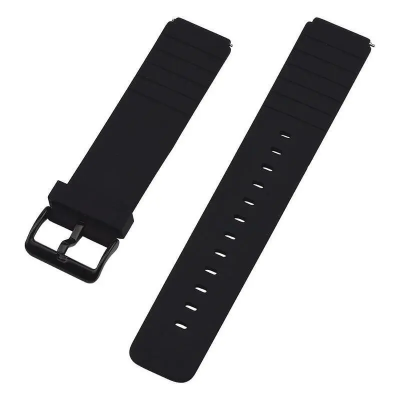 Каишка Xmart за часовник силикон 18 mm BLACK