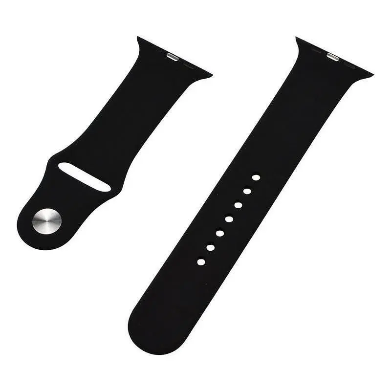 Каишка Xmart за часовник APPLE силикон 22 mm BLACK