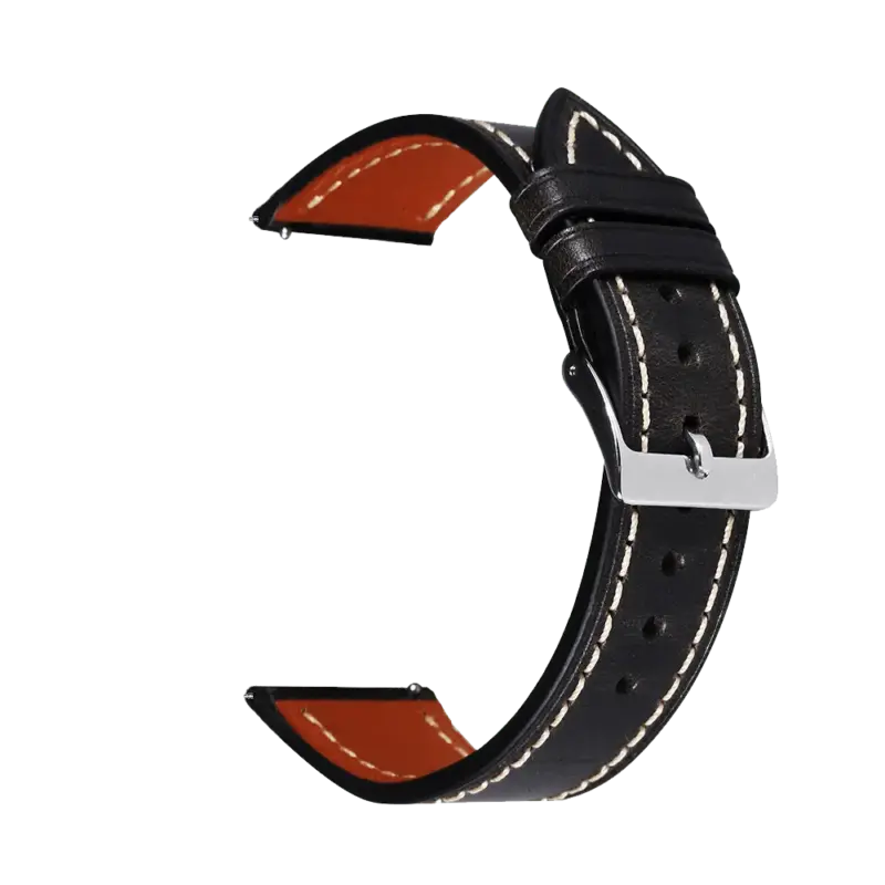 Каишка Trender Genuine Leather 22mm Black TR-GL22BK