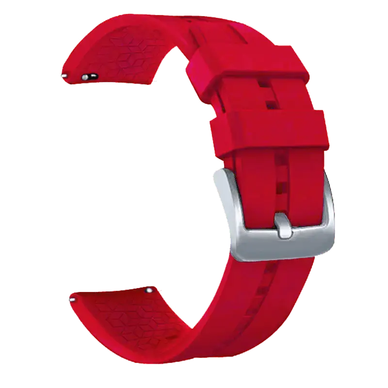 Каишка Trender Silicone 22mm Red TR-SL22RD
