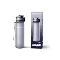 Бутилка Aquaphor Филтрираща City Tritan сива (160009)