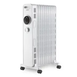 Маслен радиатор Kumtel KUM-1230S White