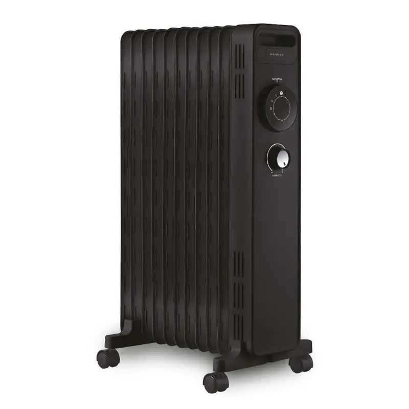 Маслен радиатор Kumtel KUM-1230S Black