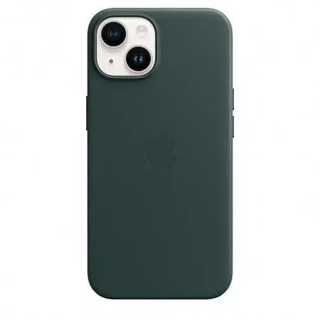Калъф Apple iPhone 14 Leather Forest Green mpp53