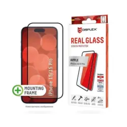 Протектор за дисплей Displex iPhone 15/15 Pro 3D