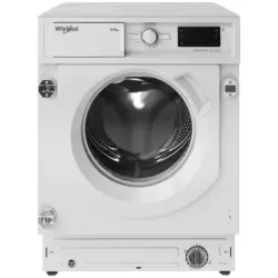 Вградена пералня със сушилня Whirlpool BI WDWG 961485 EU*** , 1400 об./мин., 9.00 kg, 6 kg, B , Бял , D