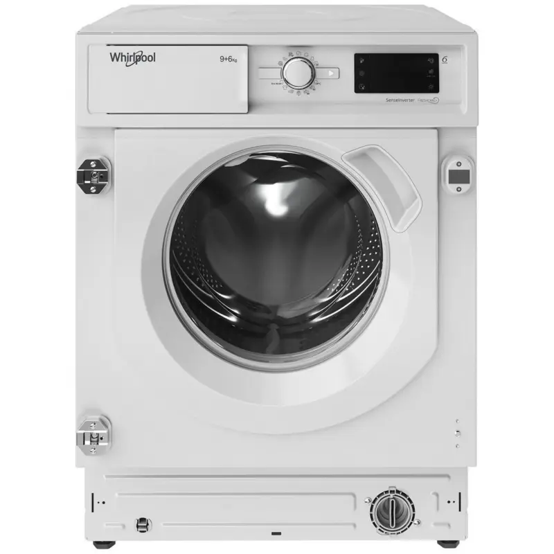 Вградена пералня със сушилня Whirlpool BI WDWG 961485 EU*** , 1400 об./мин., 9.00 kg, 6 kg, B , Бял , D
