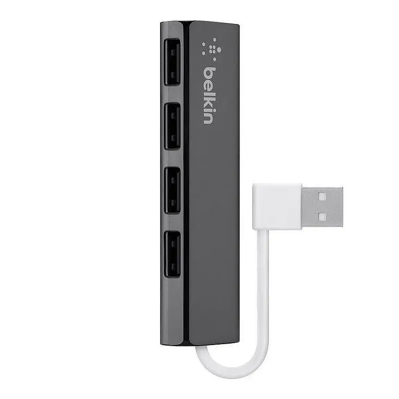 HUB USB Belkin Ultra-Slim 4-Port Travel