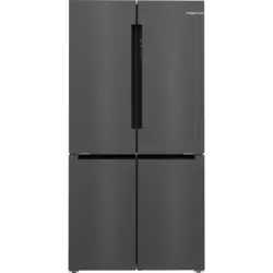 Хладилник Side-by-Side Bosch KFN96AXEA , 605 l, E , No Frost , Черна неръждаема стомана