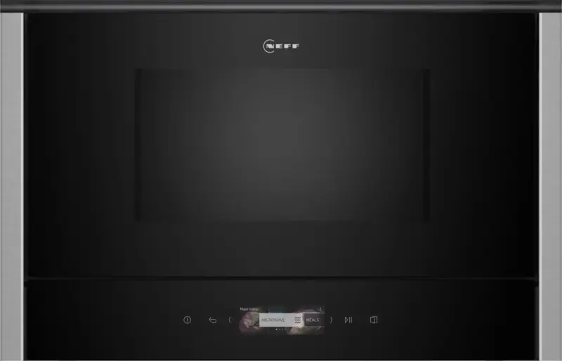 Вградена микровълнова фурна NEFF NL4WR21N1 , 21 , EasyClean&reg; , Сензорно