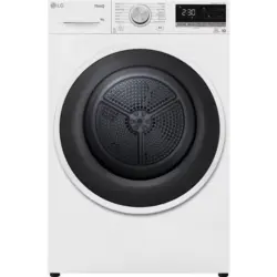 Сушилня LG RH90V5AV6N*** , 9 kg, D , Бял