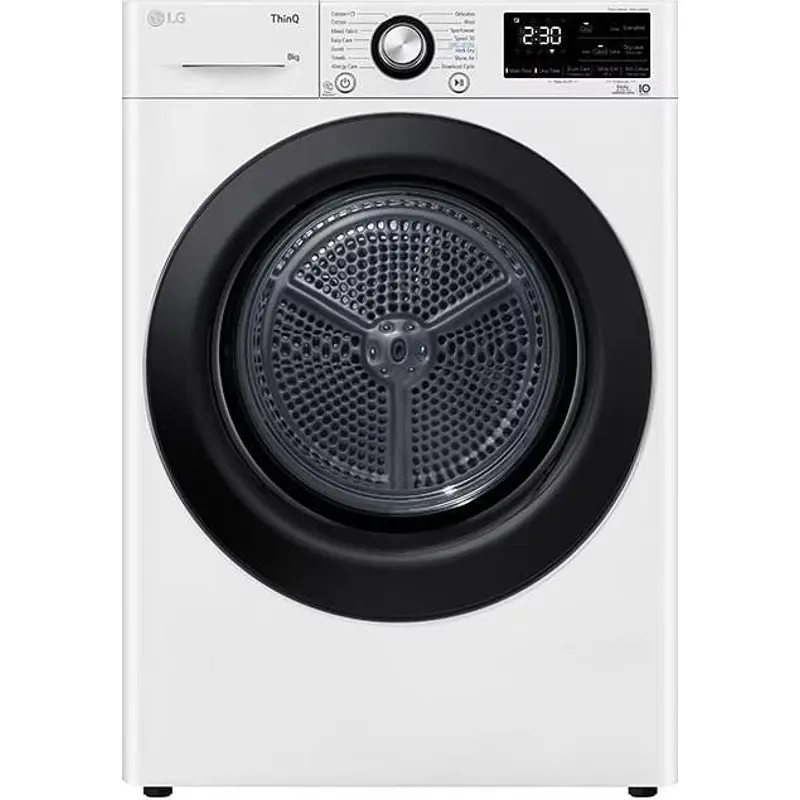 Сушилня LG RH80V3AVBN*** , 8 kg, D , Бял