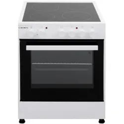 Готварска печка (ток) Crown CEC-6060V W , Бял , Керамични