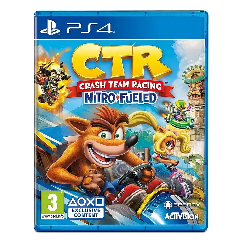 Игра Crash Team Racing Nitro-Fueled (PS4)