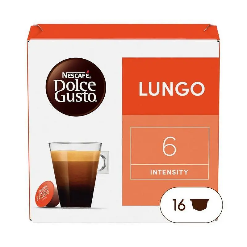 Кафе NESCAFE&reg; Dolce Gusto&reg; LUNGO 16 КАПСУЛИ