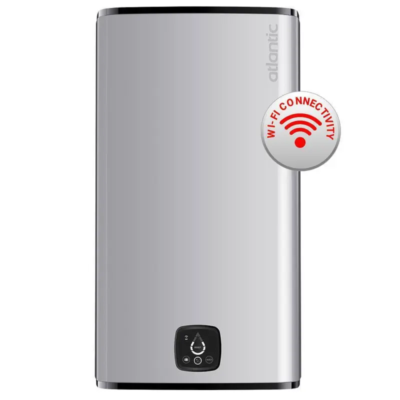Бойлер Atlantic CUBE 75L 2.4 KW WI-FI СИВ (851340) , 2.4 , 75 , B , Вертикален
