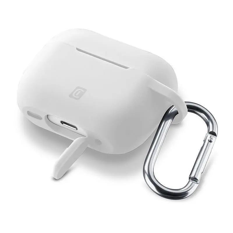 Калъф Cellularline Bounce AirPods 4 бял