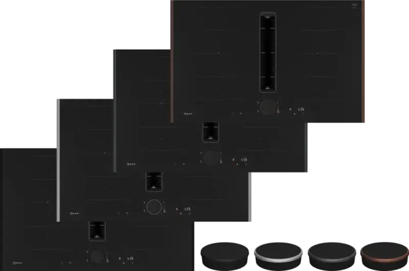 Вграден керамичен плот NEFF V68YYX4C0 (80см) Flex design , B , Индукционен