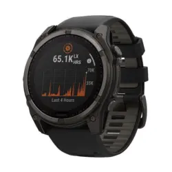 Смарт часовник Garmin Fenix 8 SOLAR Sapphire Carbon 010-02907-11