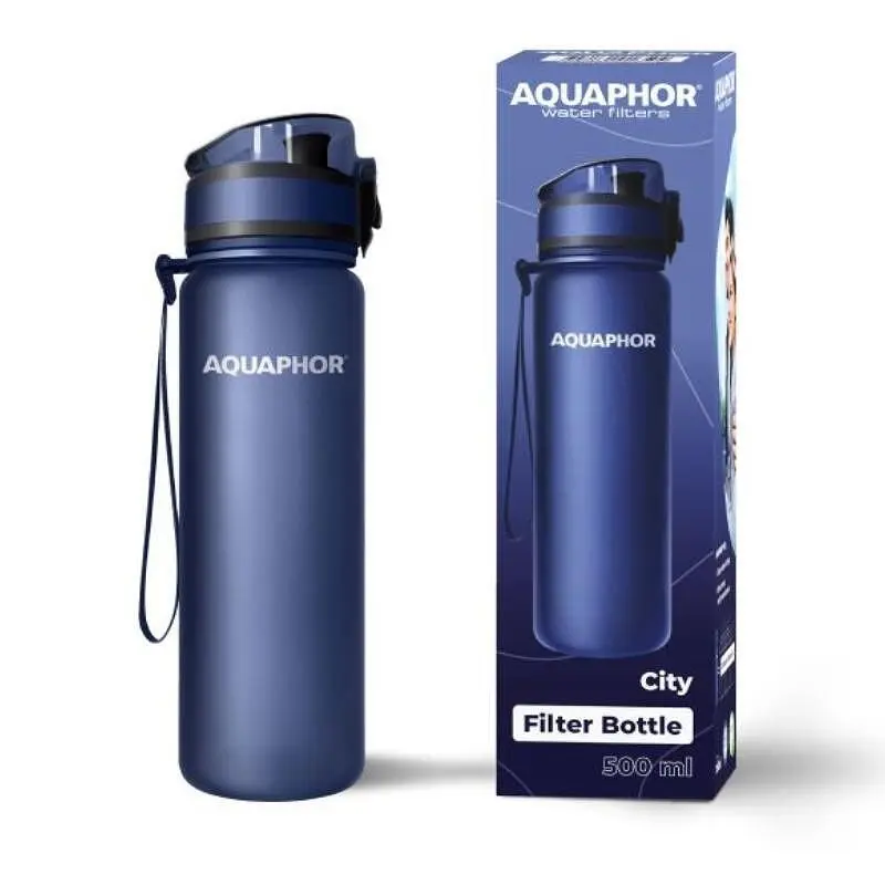 Бутилка Aquaphor Филтрираща City Tritan нави (160011)