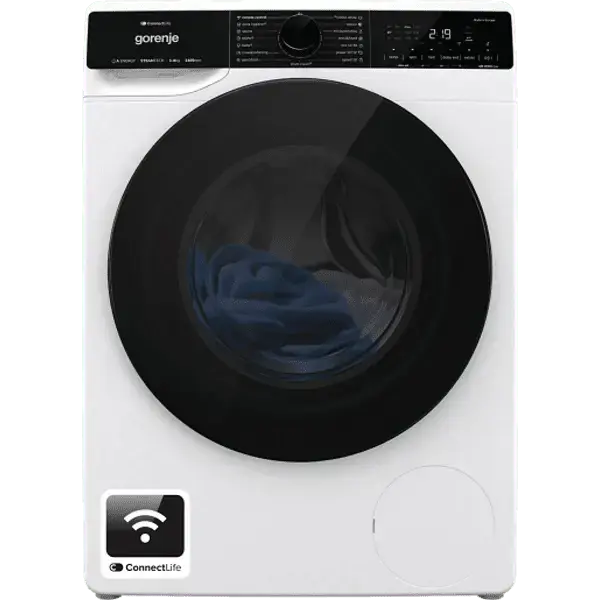 Пералня Gorenje WPNA84A2TSWIFI*** , 1400 об./мин., 8.00 kg, A , Бял