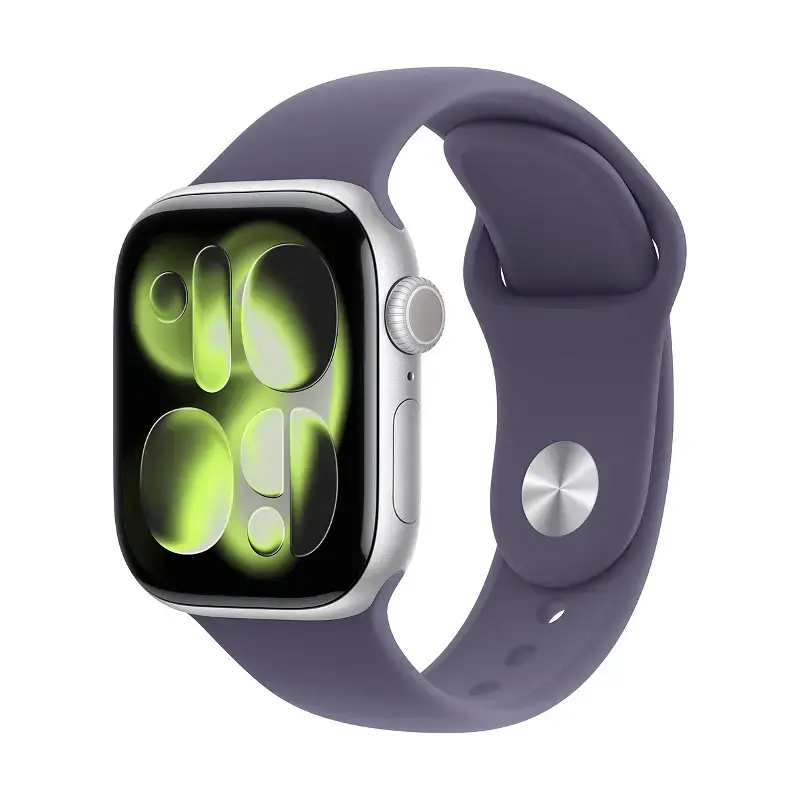 Смарт часовник Apple Watch 11 42mm Silver/Purple Band M/L meu74 , 1.80 , 64 , Apple S10 SiP 64-bit Dual Core