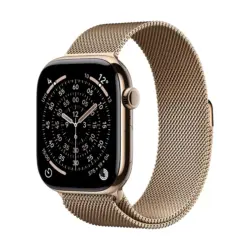 Смарт часовник Apple Watch 11 Cell 46mm Gold/Milanese M/L mfd84 , 2.00 , 64 , Apple S10 SiP 64-bit Dual Core