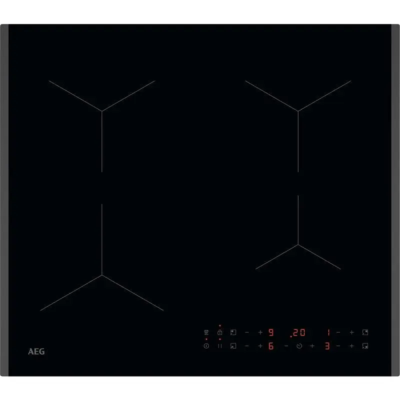 Вграден керамичен плот AEG TN64IA00FB , Индукционен