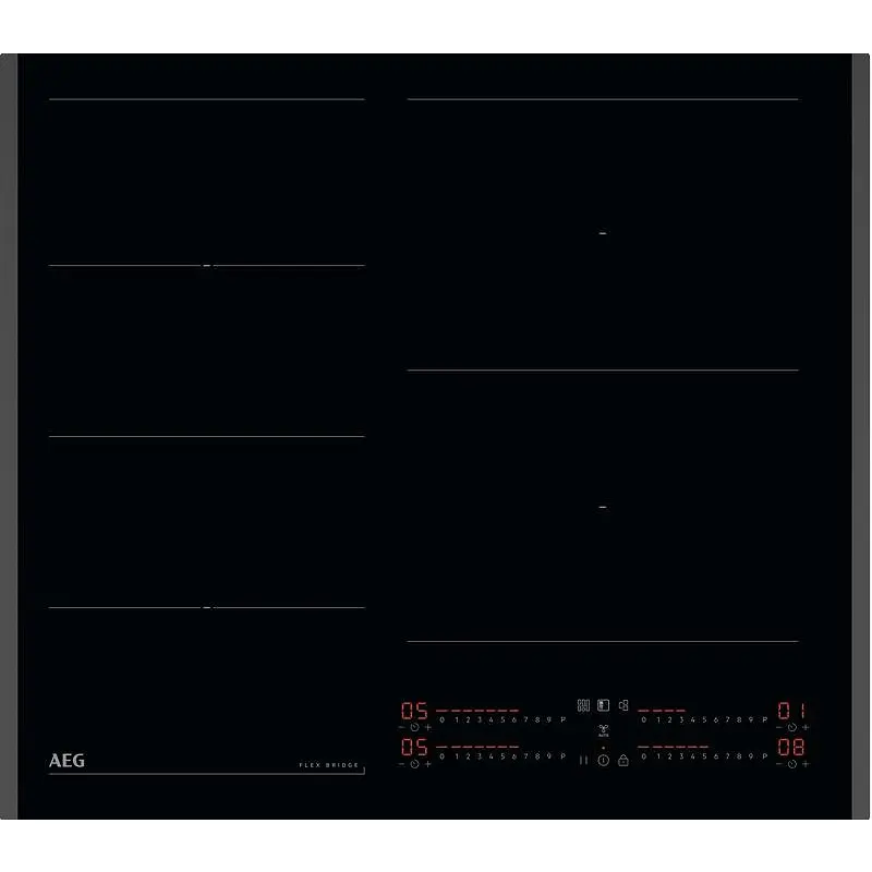 Вграден керамичен плот AEG TI64IG00FB (ST) , Индукционен