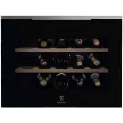 Вграден охладител Electrolux KBW6X (ST) , F , Да , Черен