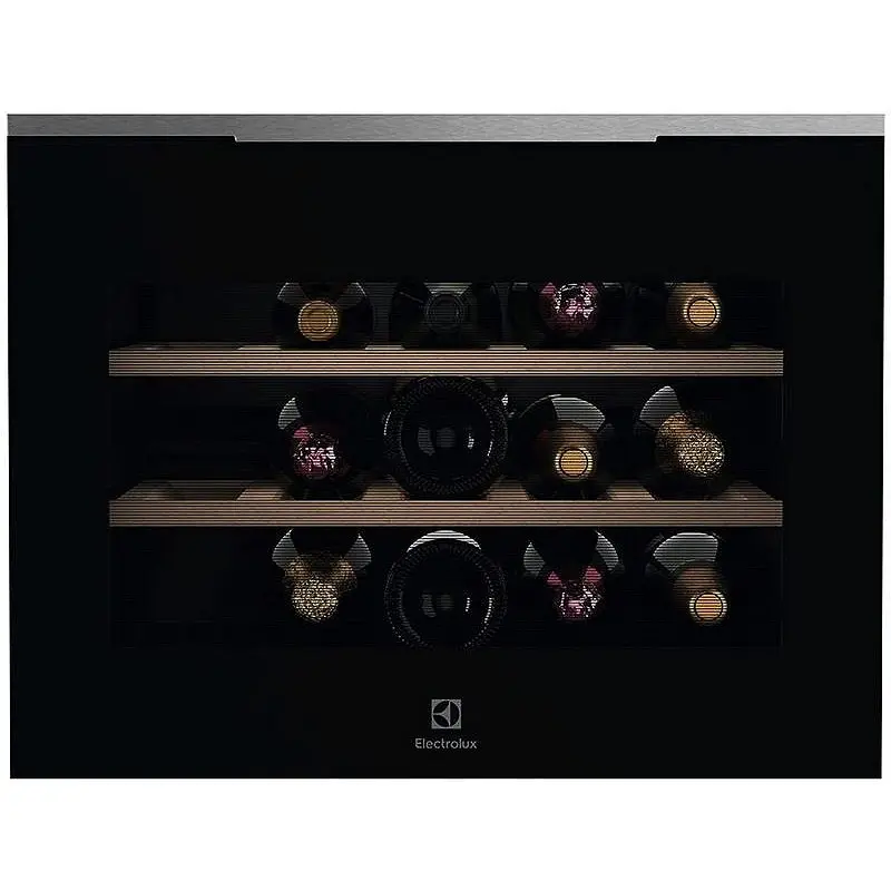 Вграден охладител Electrolux KBW6X (ST) , F , Да , Черен