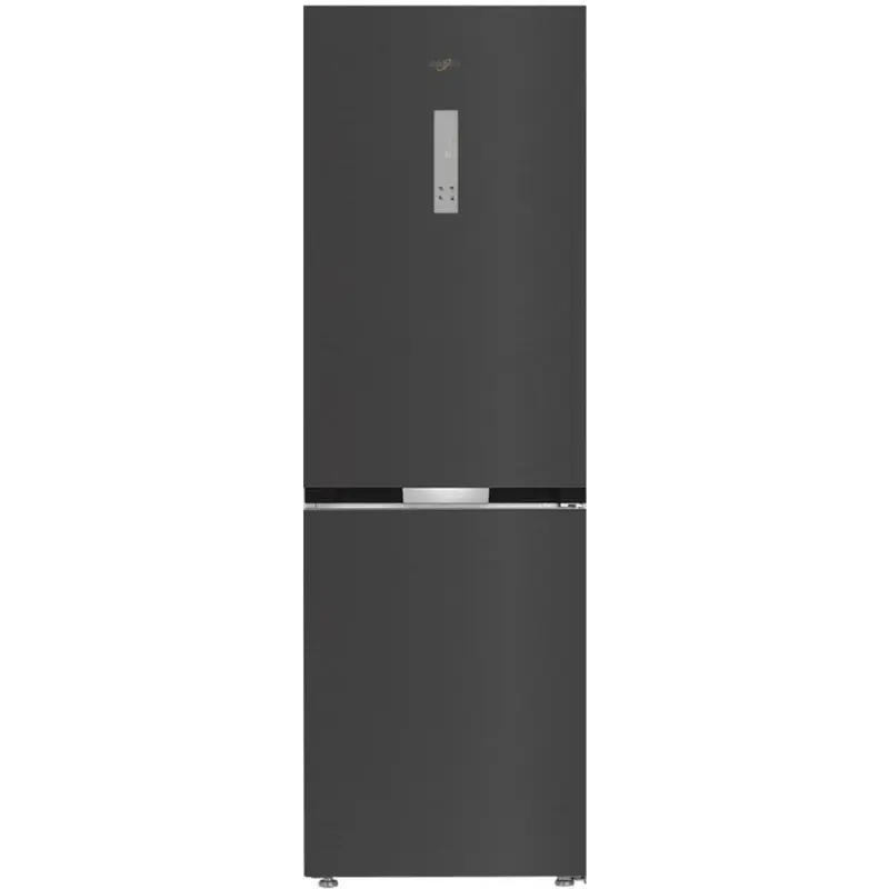 Хладилник с фризер Whirlpool WHK 26362 XBR4E , 316 l, E , No Frost , Черен инокс
