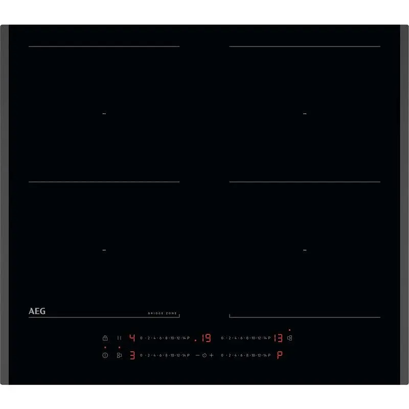 Вграден керамичен плот AEG TO64IM00FB , Индукционен