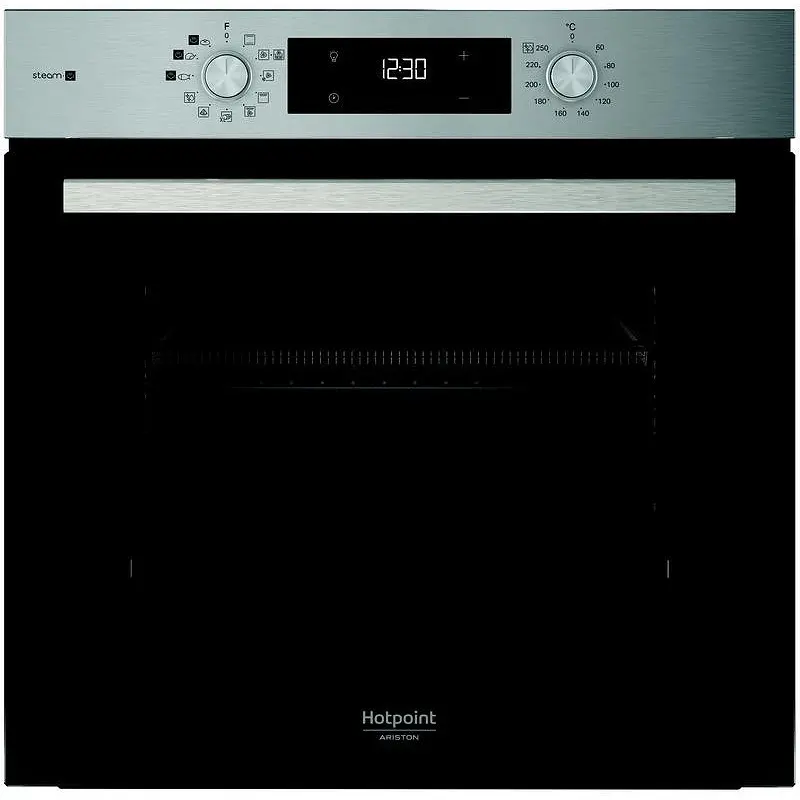 Фурна за вграждане Hotpoint-Ariston HAO 258HSU1F X (ST) , 71 , Hydrolitic , Push бутони , А+