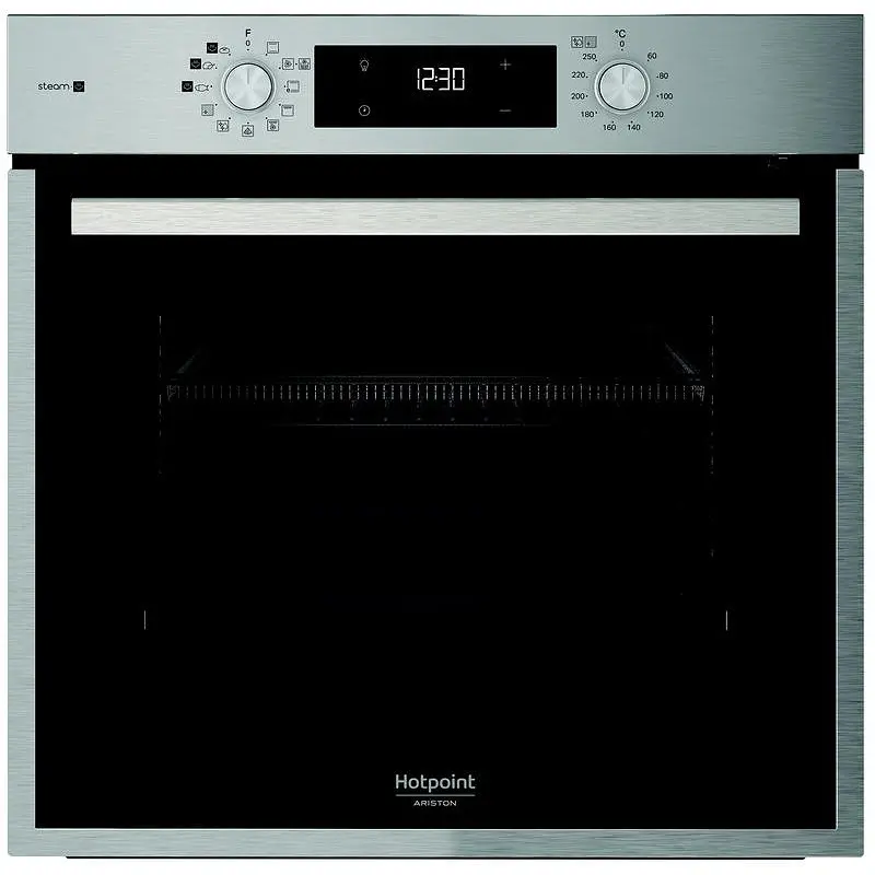 Фурна за вграждане Hotpoint-Ariston HAO 478PSU1F X (ST) , 71 , Push бутони , А++ , Пиролиза