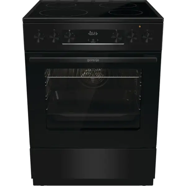 Готварска печка (ток) Gorenje GEC6C40BG , Керамични , Черен
