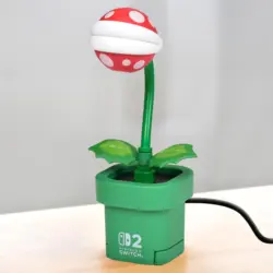 Конзола - аксесоар HORI Switch 2 Camera Piranha Plant