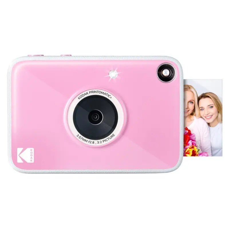 Фотоапарат за моментни снимки Kodak Printomatic + Pink