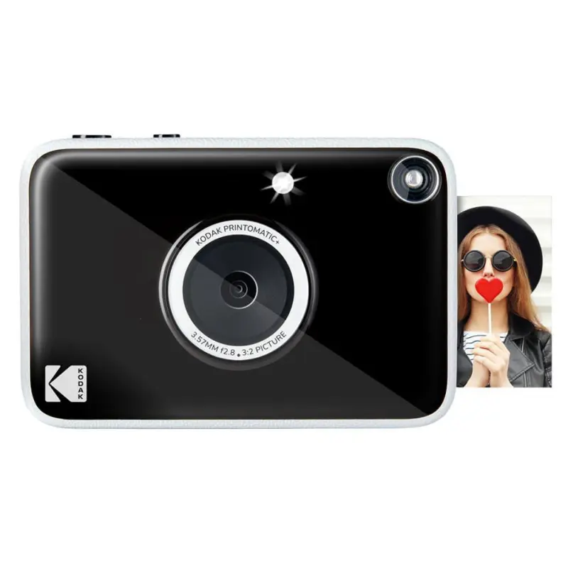 Фотоапарат за моментни снимки Kodak Printomatic + Black
